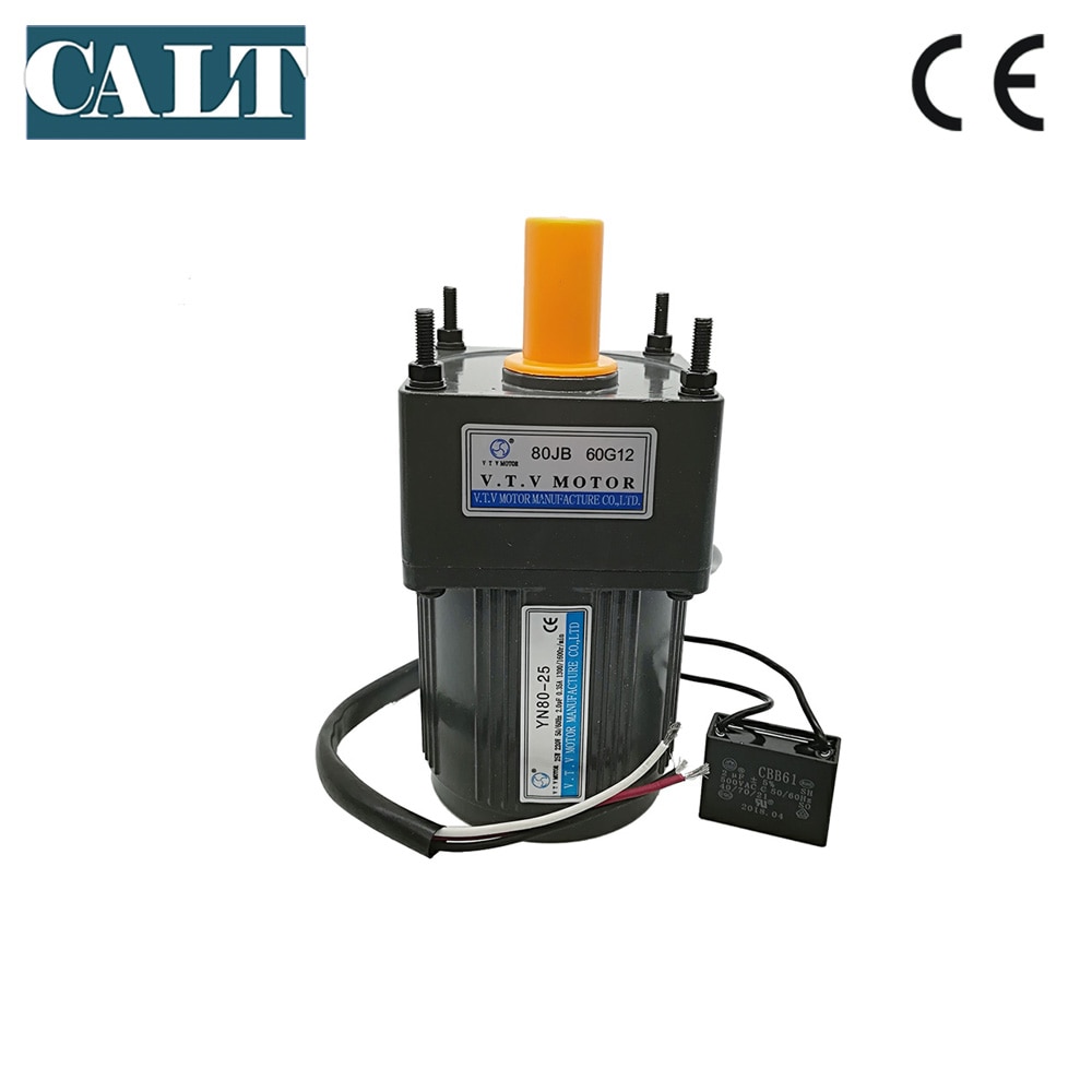  ũ VTV 220V YN80-25/80JB15G10 25W Ac   100 rpm 10mm Ʈ 3 ̾  